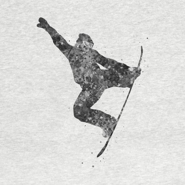 Snowboarder by Yahya Art